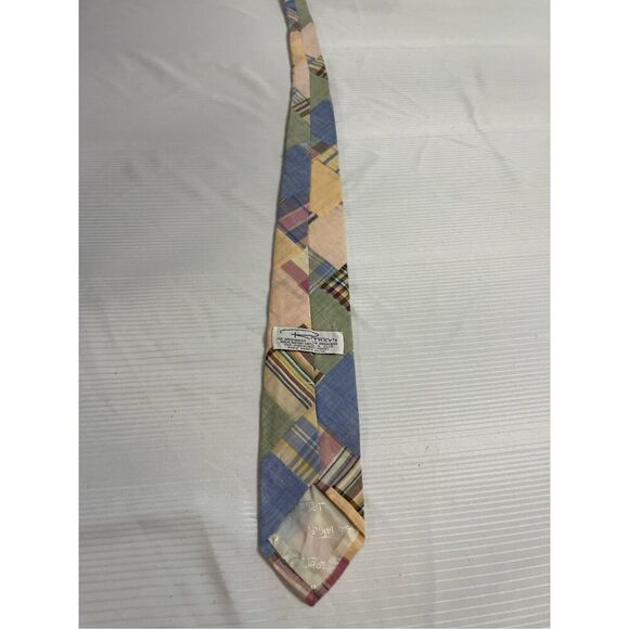 Ritner’s Talbots Vintage Madras Neck Tie - Picture 6 of 6